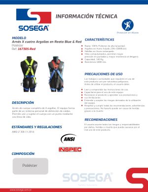 arnes de seguridad
