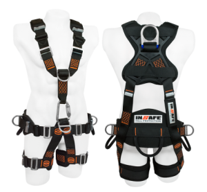Arnés anticaidas de sujeción pélvico - pectoral  en h con 5 puntos
