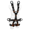 Arnés dielectrico antiacidas de sujección pelvido-pectoral en h con 5 puntos de anclaje
