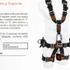 Arnés anticaidas de sujeción pélvico - pectoral  en h con 5 puntos