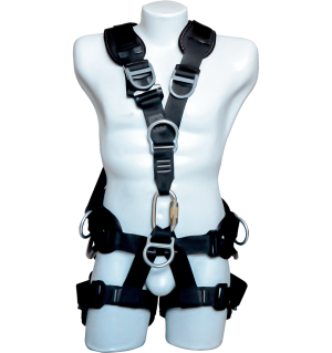 Arnés anticaidas de sujección pélvico-pectoral en x con 5 puntos Orbit