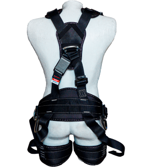 Arnés anticaidas de sujección pélvico-pectoral en x con 5 puntos Orbit