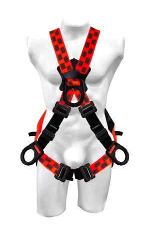 ARNÉS DIELÉCTRICO, EN X DE 4 ARGOLLAS